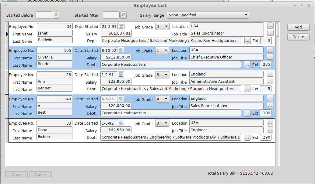 TDBControlGrid